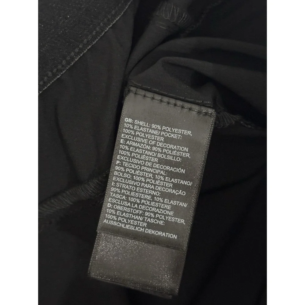 The North Face Mens 38 Black Stretch Hiking Pants Outdoor Performance 0639